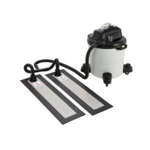 Airsled Hover Blades with a Shop Vac
